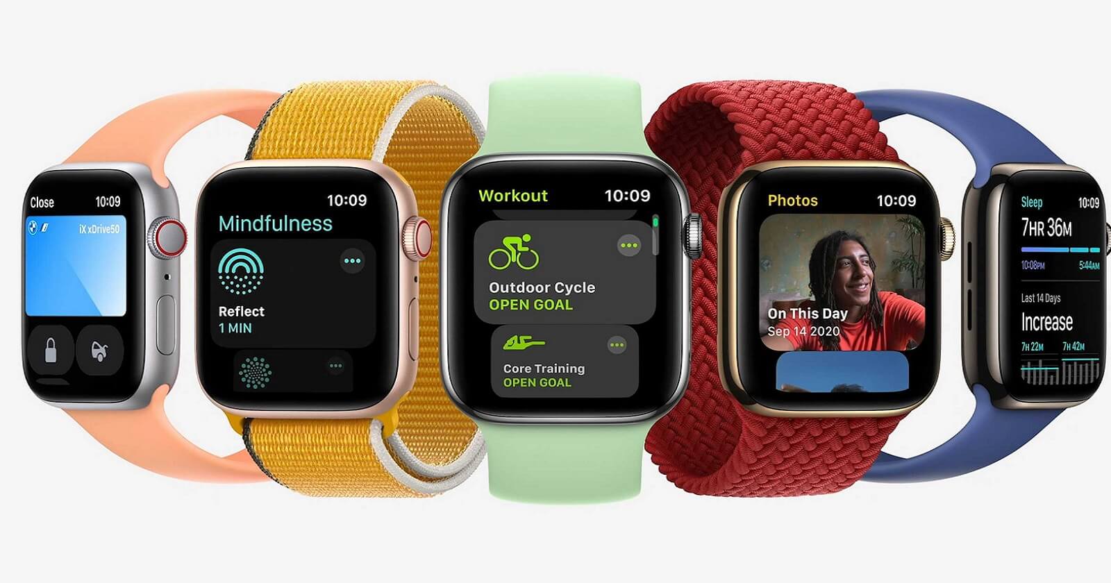 Apple Watch Series 7 serisi renk seçenekleri