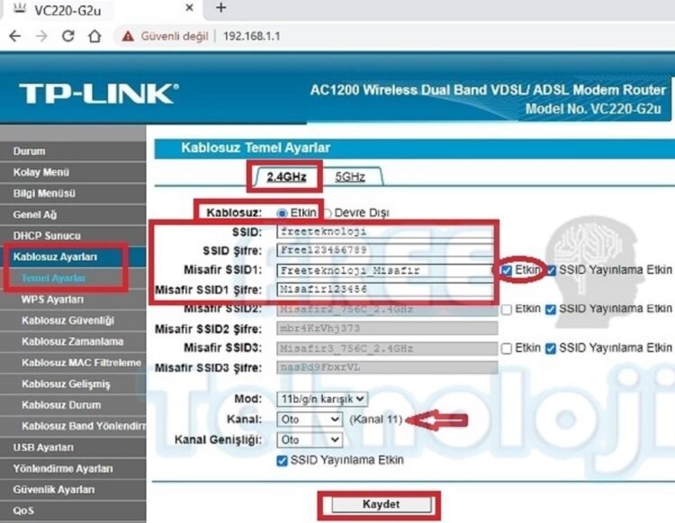 Wifi Şifresi Nasıl Değiştirilir. WiFi Ayarları Yapma!