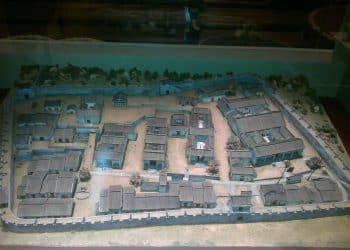 Kowloon Walled City Early Stage Model in History Museum