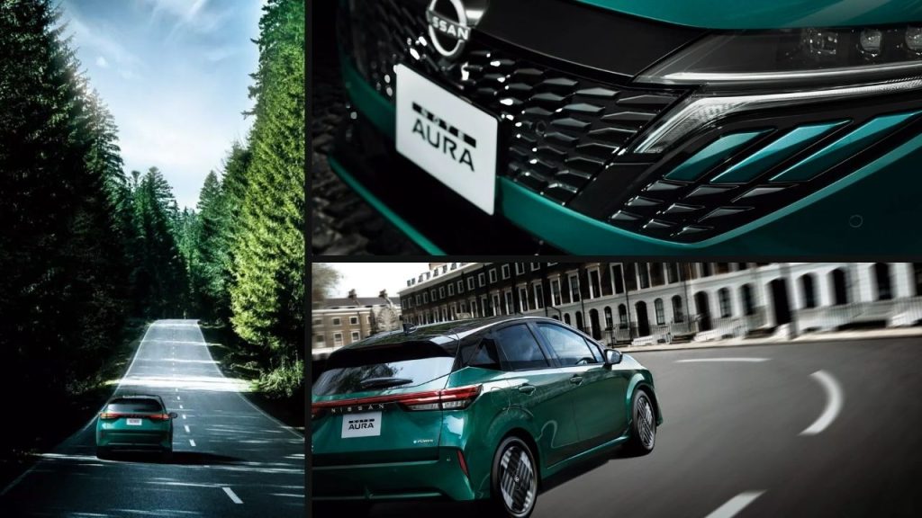 Nissan, yenilenen Note Aura'yı Japonya'da tanıttı