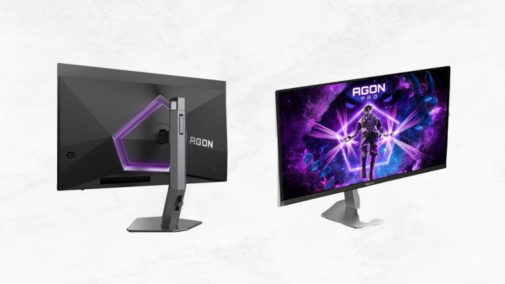 AOC'den oyun dünyasına iki yeni güçlü monitör: Q25G4S ve Agon Pro AG276QSD