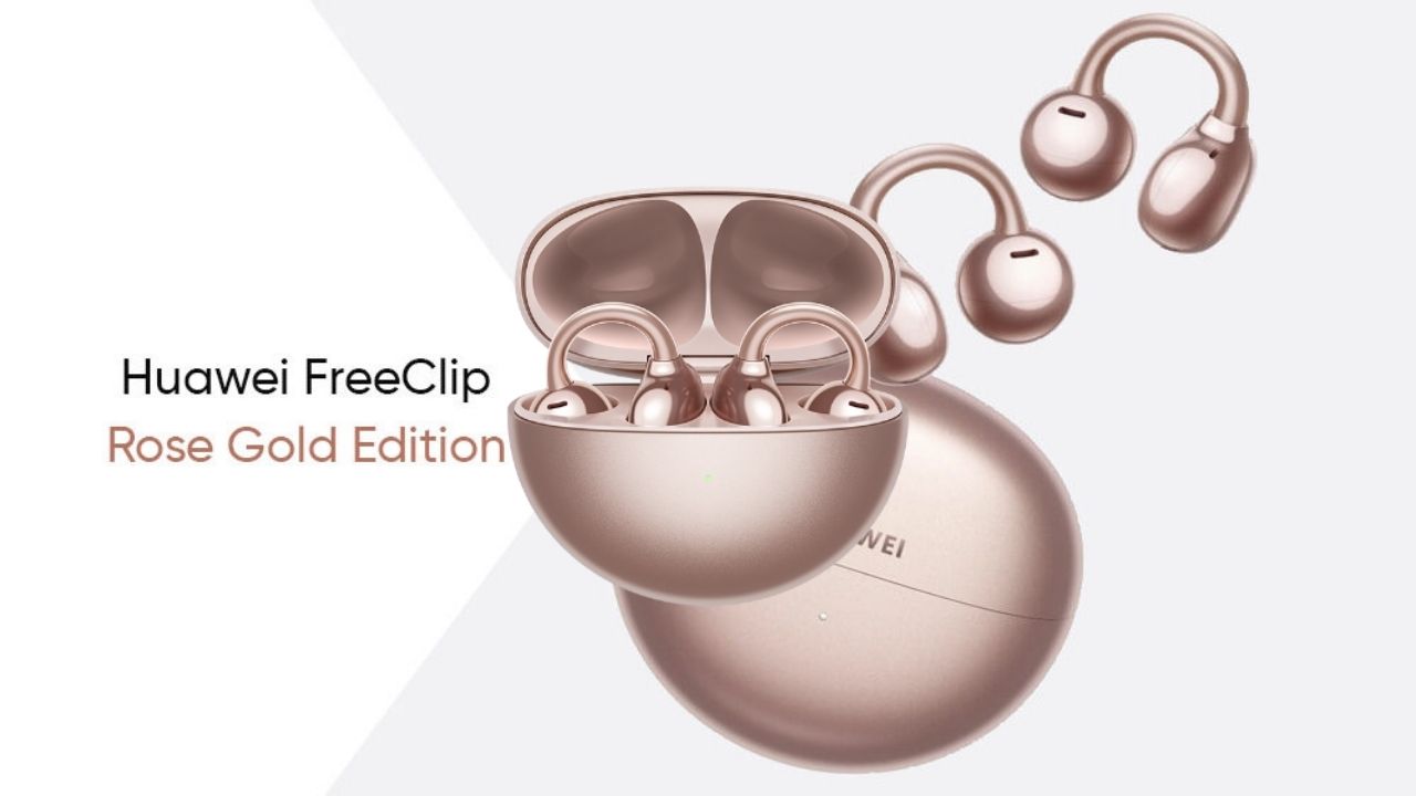 Huawei FreeClip Rose Gold Edition: Şıklığıyla dünya sahnesinde
